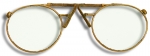 Rimmed Pinz Nez with Siver Colored Case - click to enlarge.
