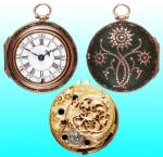 1760 English Verge Watch Signed S Phillips - London.