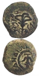 Prutah of Hasmoneans Alexander Jannaeus. 103-76 BCE.