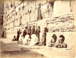 Jerusalem. Mur où les Juifs vont pleurer   Bonfils circa...