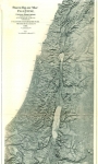 Palestine Photo Relief Map 1905 Based on a Model by the...