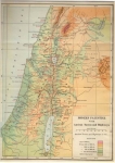 Modern Palestine with Ancient Towns and Highways 1911