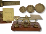 Brass Postal Scales by S. Mordan & Co. London
