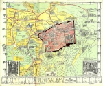 Map of Jerusalem and Tourist guide 1935
