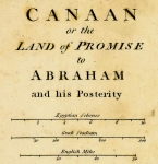 Wilkinson Map of Canaan or the Land of Promise 1807. - click to enlarge.