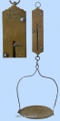 Brass Special Spring Postal scales by Salter.