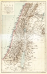 Palestine or The Holy Land Map During The Ottoman Period...