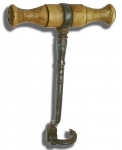 French 18th Century Dental Key with Bone Handle.