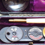 A 19th Century Morton’s Ophthalmoscope made by Down Bros. London. - click to enlarge.