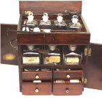 Early 19th Century 'Duke Of York Style' Apothecary Cabinet.