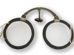Asian Spectacles with Wood Frame in Silk Case - click to enlarge.
