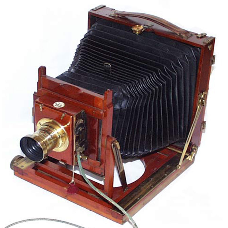 Thornton - Pickard Imperial Triple Extension Folding Camera. 1904. - click to enlarge.