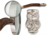Magnifying Glass Stag Horn Handle 1905