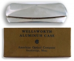 Wellsworth Aluminum Spectacle Case in Original Box