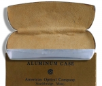 Wellsworth Aluminum Spectacle Case in Original Box - click to enlarge.