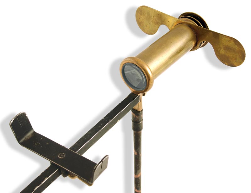 Brass Optometer Mid 19th Century - click to enlarge.