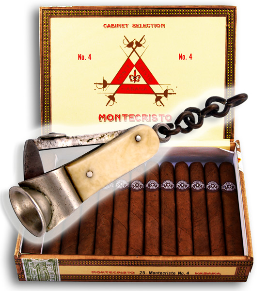 Ivory Covered Cigar Cutter - click to enlarge.