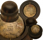 19th Century Terrestrial Pocket Globe by Abel Klinger Nuremberg.