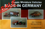 Classic Miniature Vehicles: Made in Germany SALE