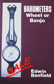 Barometers : Wheel or Banjo SALE - click to enlarge.