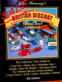 SALE British Diecast Model Catalogue. 8th Edition, 1999.  - click to enlarge.