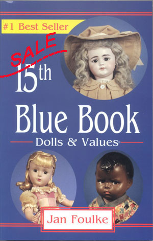 SALE 15th Blue Book of Dolls and Values 2001 - click to enlarge.