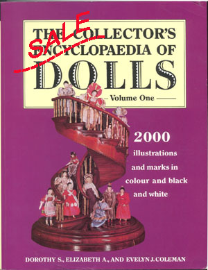 SALE Collector's Encyclopaedia of Dolls - click to enlarge.
