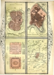 Plans of Jerusalem (4 sections) Printed by W R McPhun