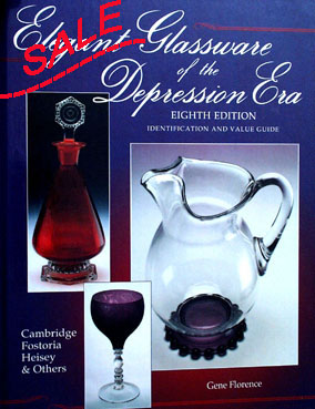 SALE Elegant Glassware of the Depression Era - click to enlarge.