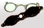 Ebony Wood Lorgnette Eyeglasses Late 18th Century