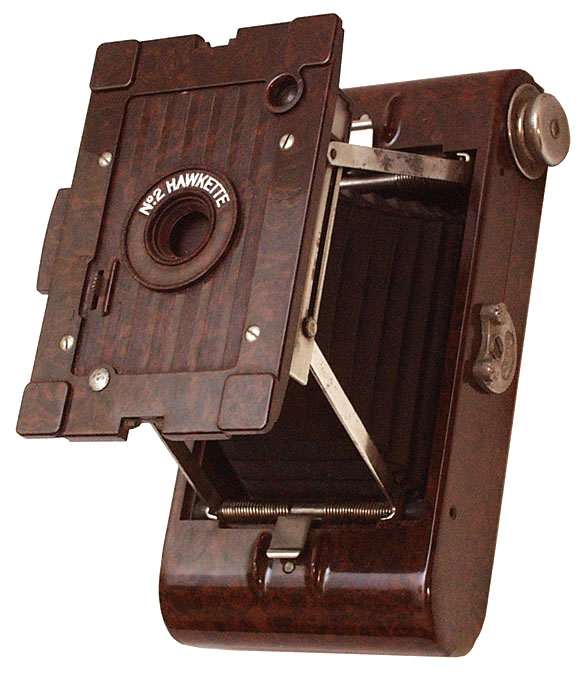 Kodak No.2 Hawkette Folding Camera. - click to enlarge.