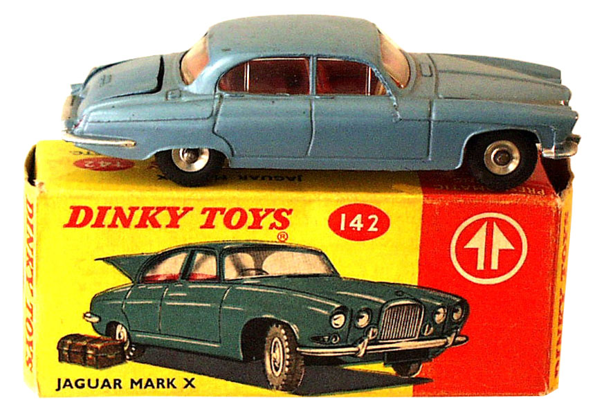 Jaguar Mark X Series 142 with Original Box - click to enlarge.