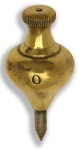 Inverted Onion Type Brass Plumb Bob