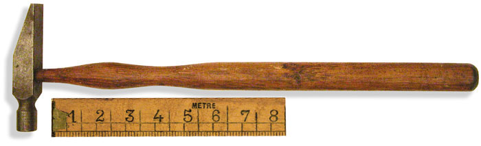 Small Watchmakers Hammer - click to enlarge.