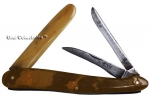 Tortoiseshell and Steel Multi Blade Quill Knife by Rodgers,...