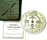 Pocket Weather Forecaster by Negretti & Zambra, London. 1915.