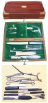A Cased Set of Post-Mortem Instruments by Ferris & Co Bristol