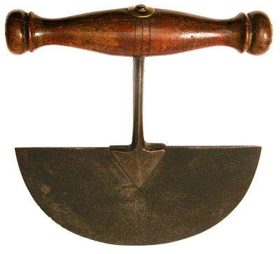 Kitchen Chopper with Single Wooden Handle - click to enlarge.