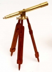 Miniature Brass Telescope