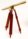Miniature Brass Telescope - click to enlarge.