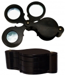 Victorian Horn-Cased Set Of Magnifying Glasses