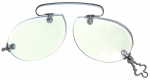 19th Century Rimless French Folding Pince-Nez Spectacles