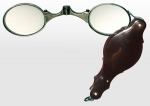 Hinged Lorgnette Eyeglasses19th Century Tortoise-Shell...