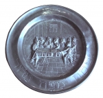 Passover Pewter Plate