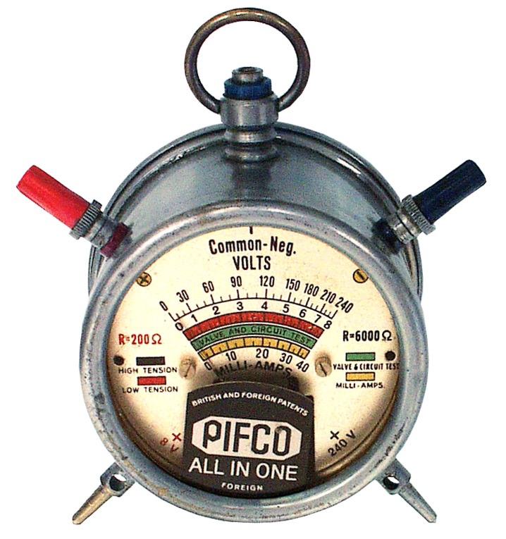 Analog Voltage and Current Multimeter By Pifco - click to enlarge.