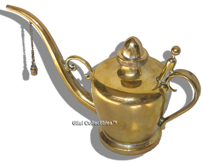 Brass Pump Alcohol Flagon by NYS Co - click to enlarge.