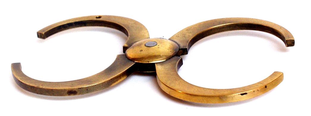 Brass Truing Caliper - click to enlarge.