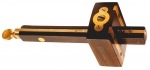 Rosewood And Brass Mortise Gauge - click to enlarge.