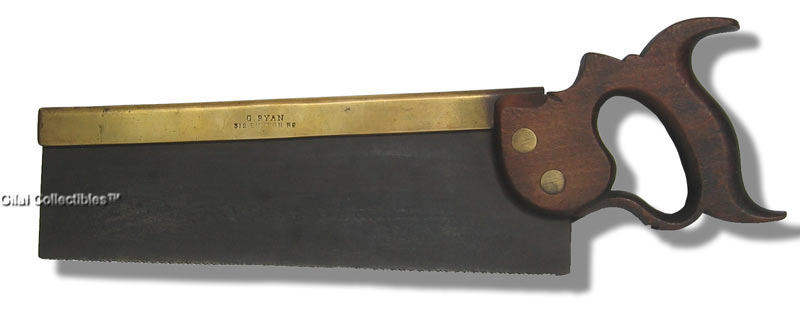 11 Inch Brass-Back Dovetail Saw - click to enlarge.