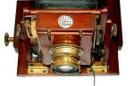 Thornton Picard Imperial Field Camera with Mahogany Body. - click to enlarge.